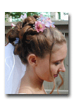 wedding - hair style by leslie / makeup by leslie