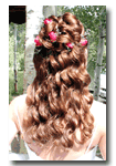 wedding - hair by leslie 