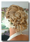 wedding hair by leslie